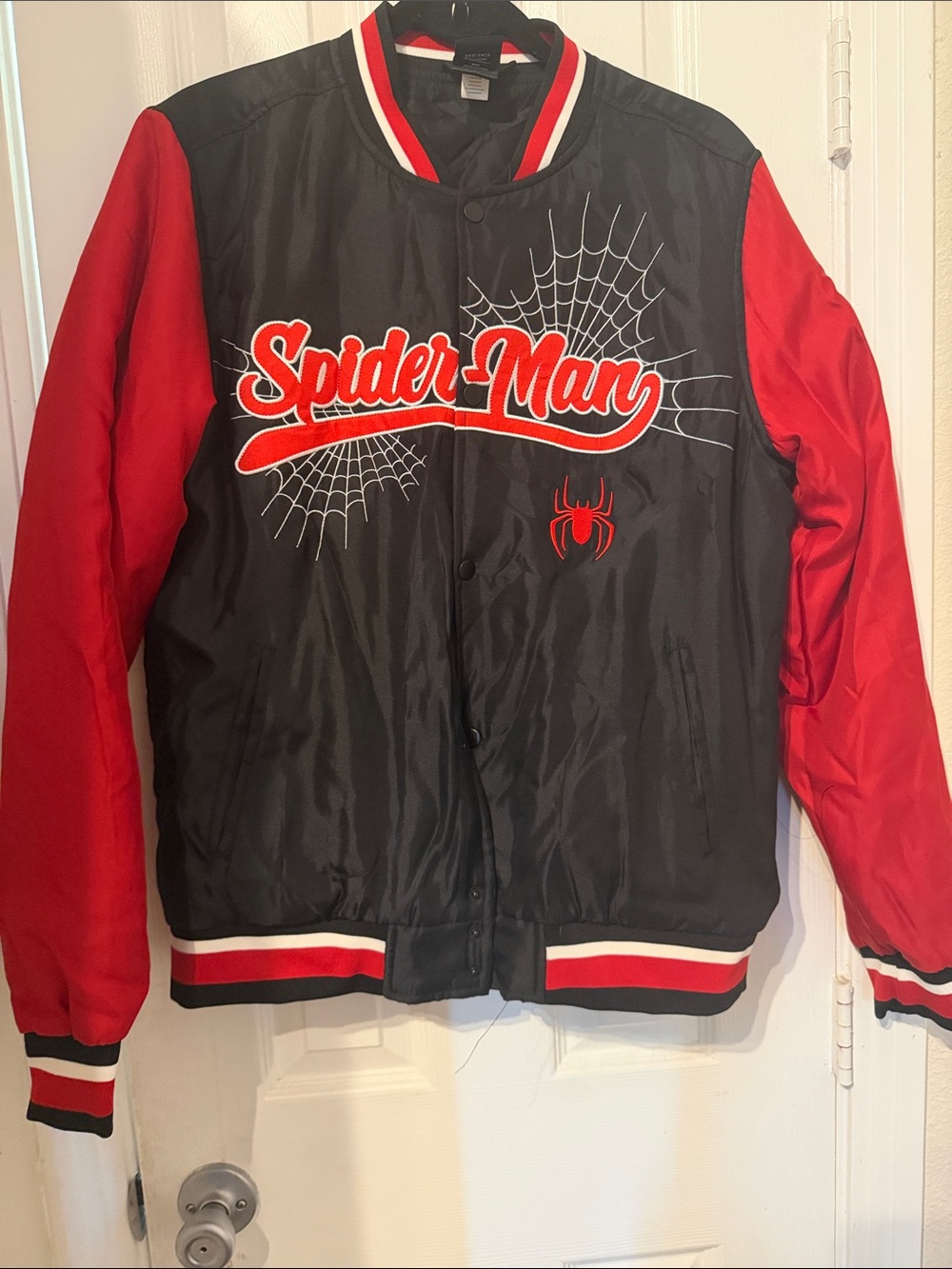 Spiderman Miles Morales Varsity Jacket